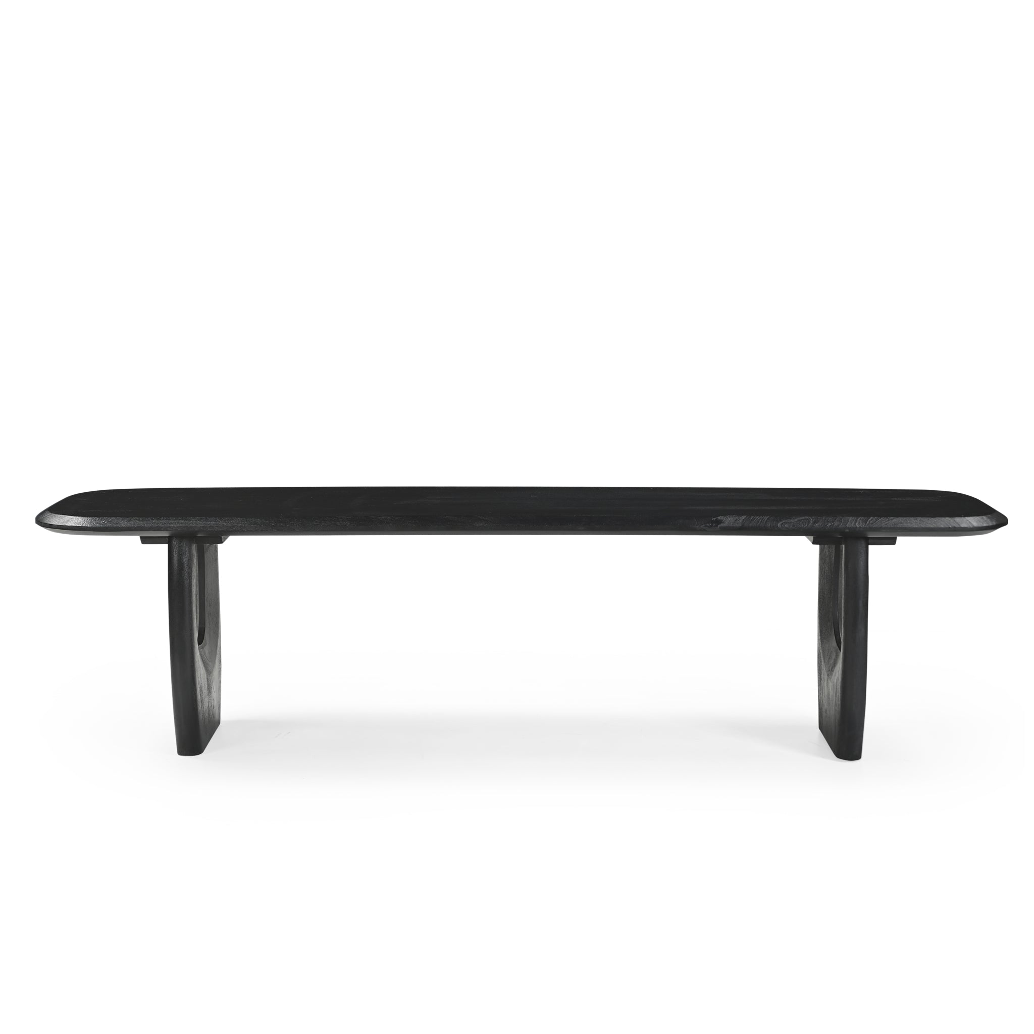 1.78cm Bergamo Bench- Full Black