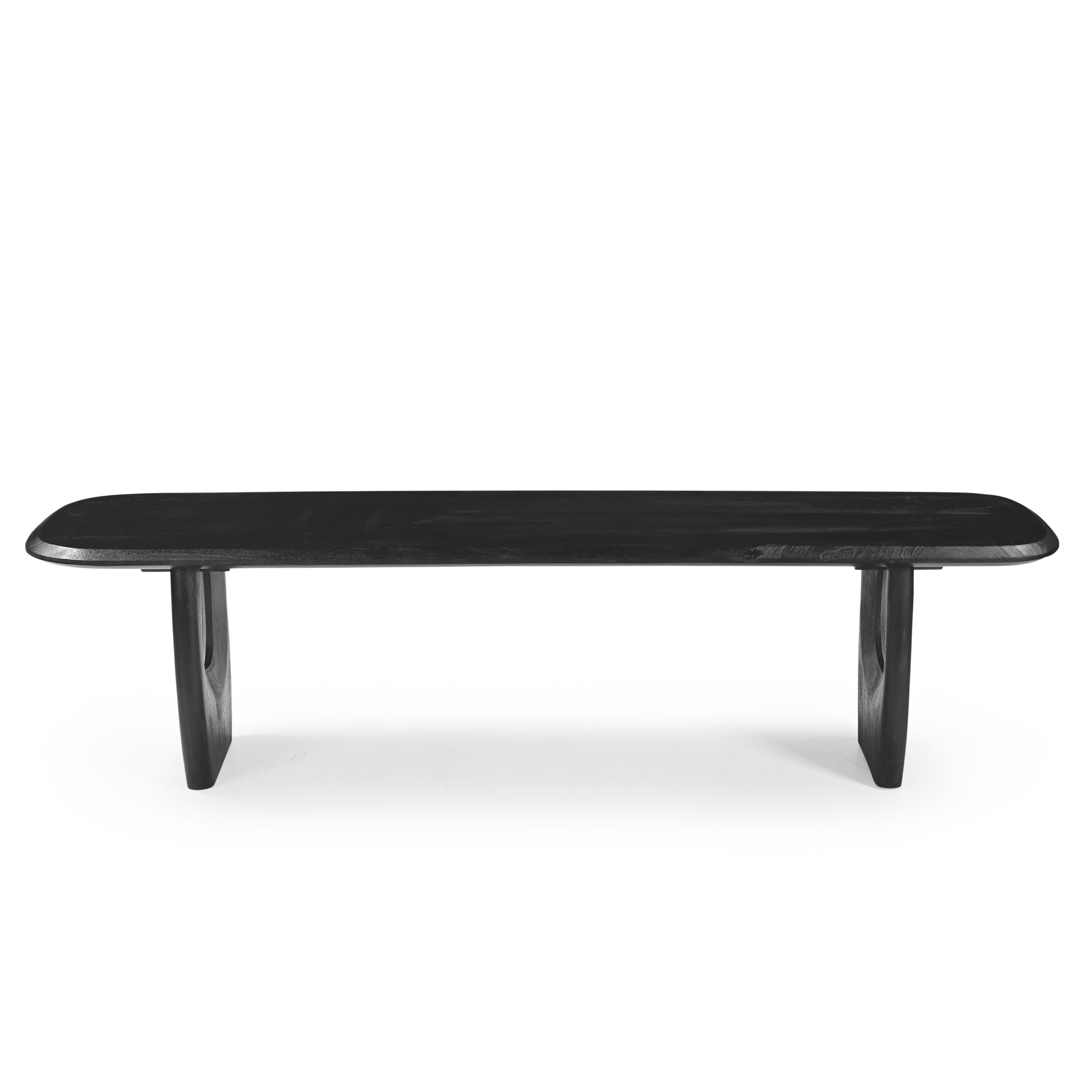 1.78cm Bergamo Bench- Full Black