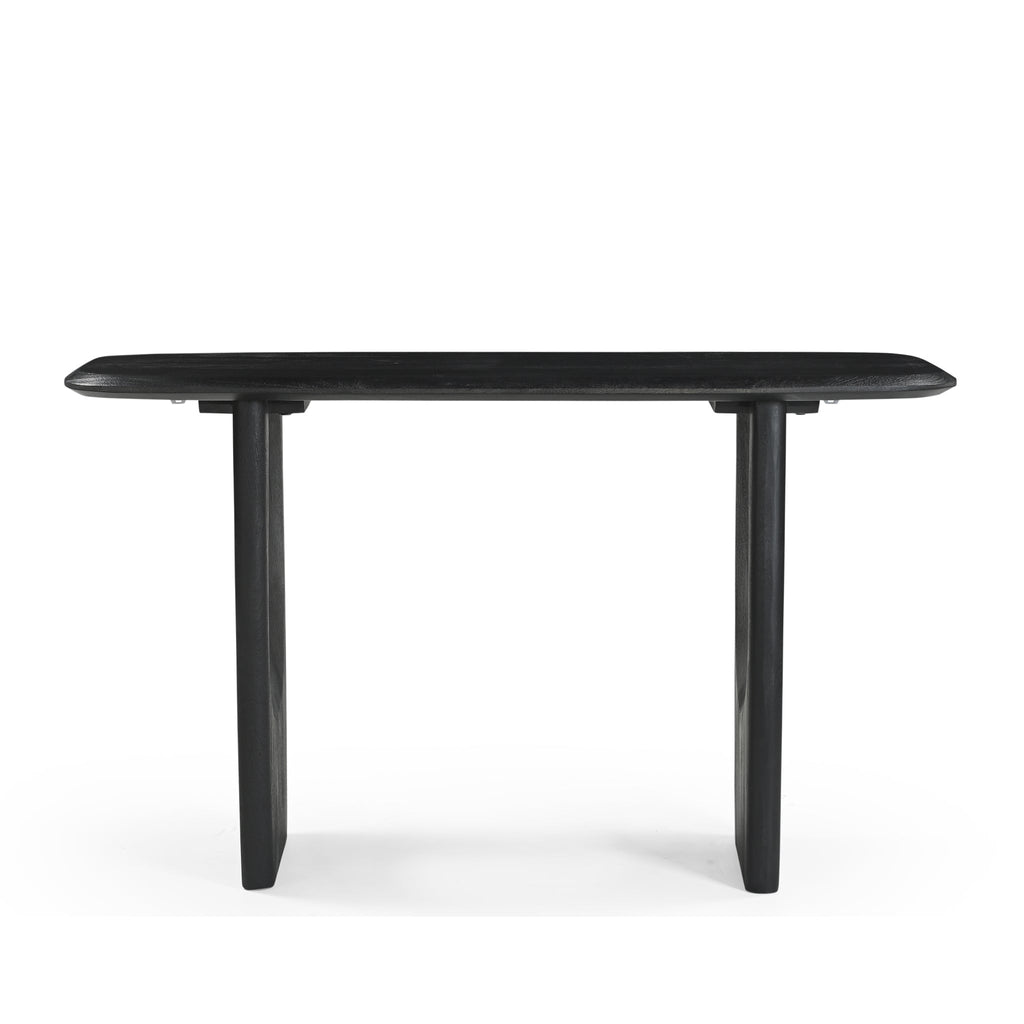 1.3m Ferrara Console Table - Full Black