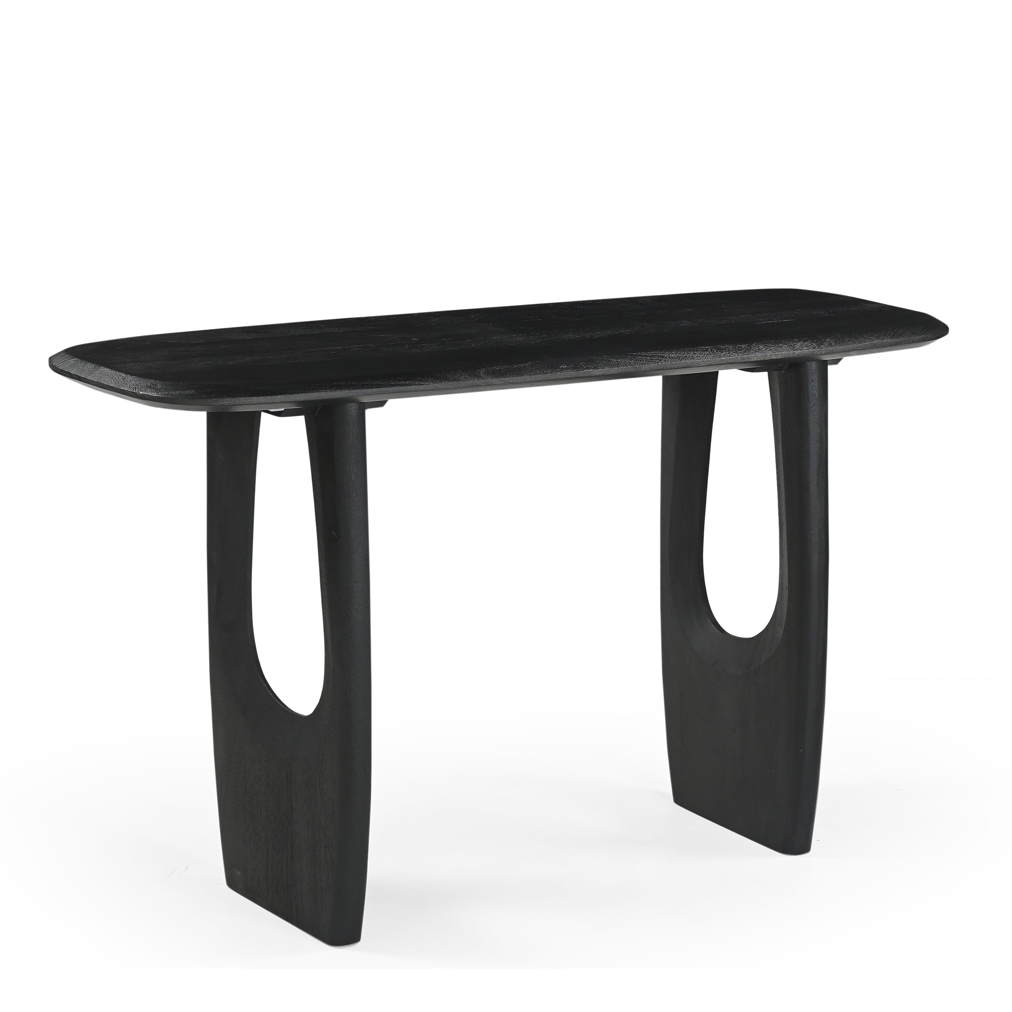 1.3m Ferrara Console Table - Full Black