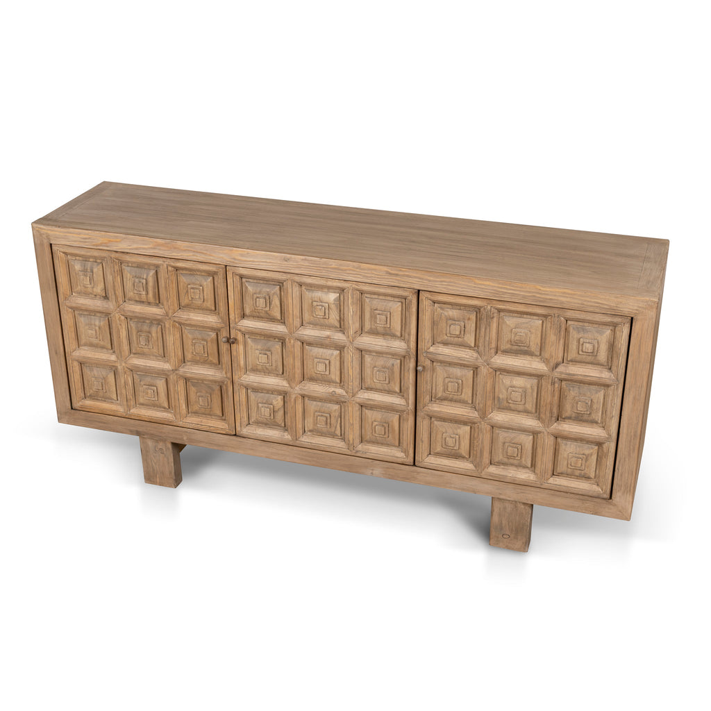 1.83m Elm Sideboard Unit - Natural