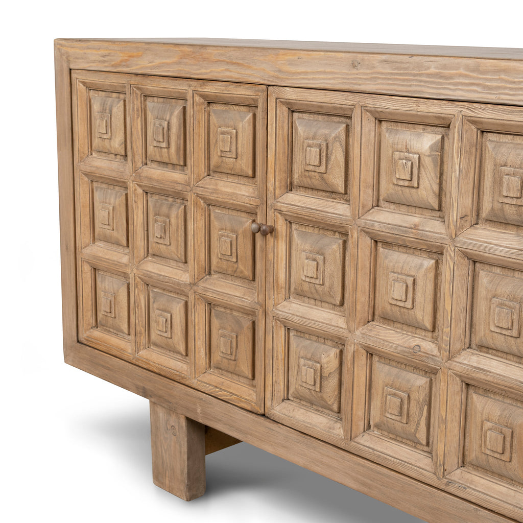 1.83m Elm Sideboard Unit - Natural