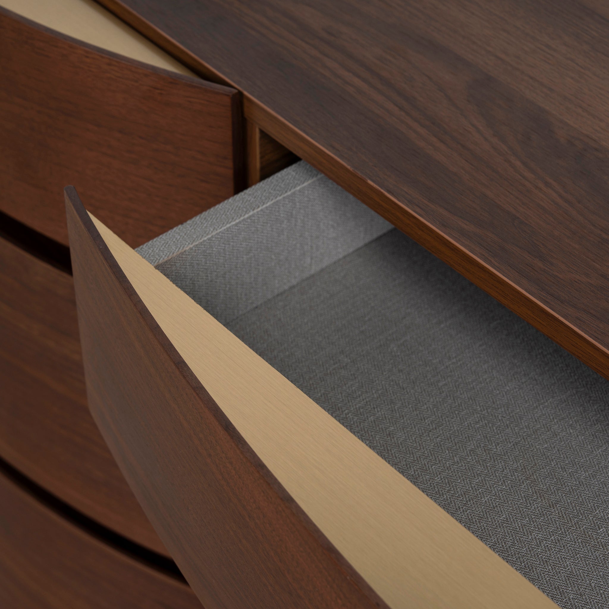 Milano Home Office Desk - Walnut