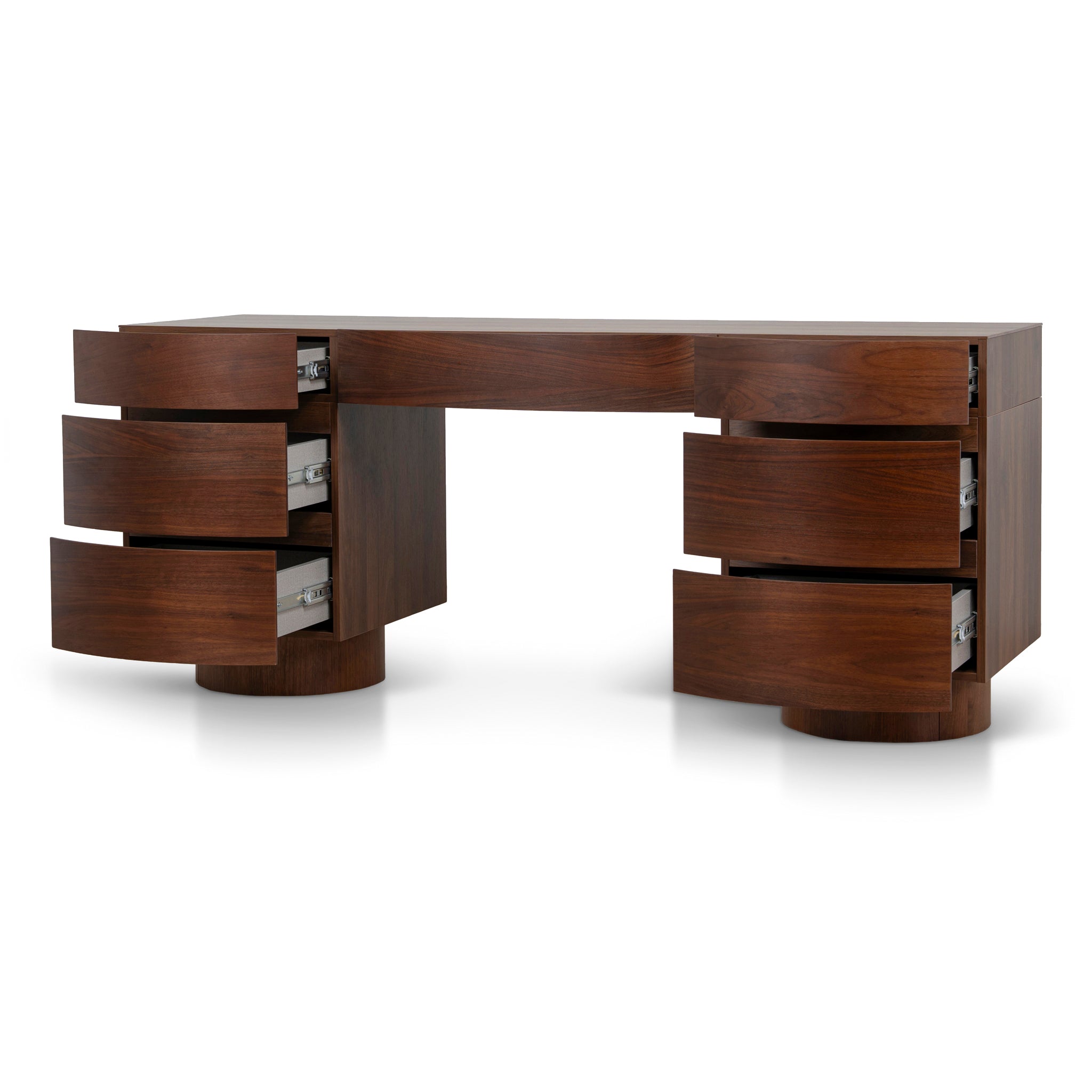 Milano Home Office Desk - Walnut