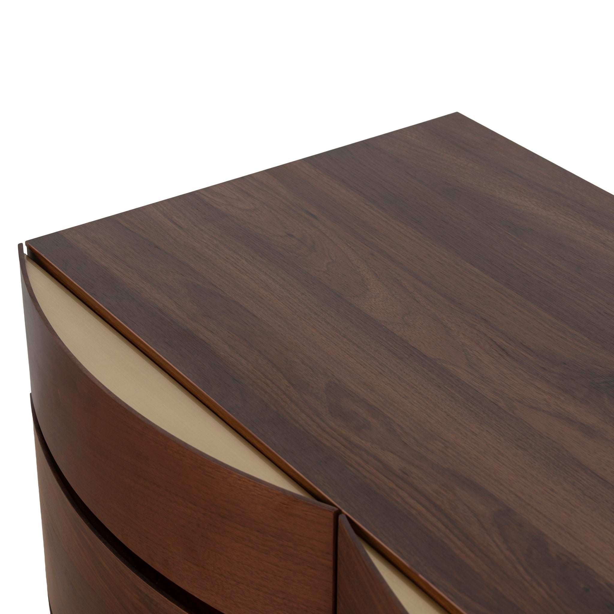 Milano Home Office Desk - Walnut