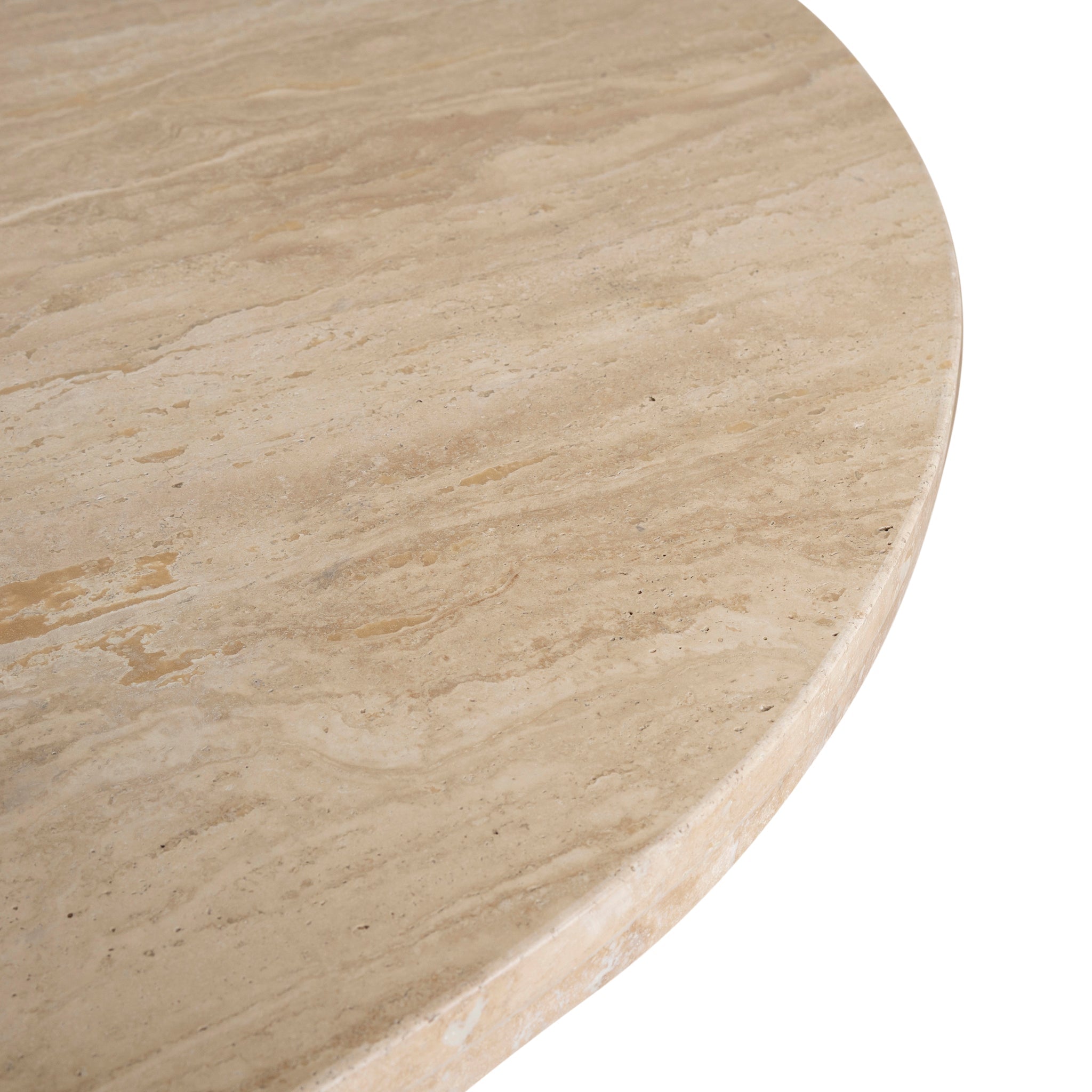 2.8m Travertine Siena Dining Table - Natural