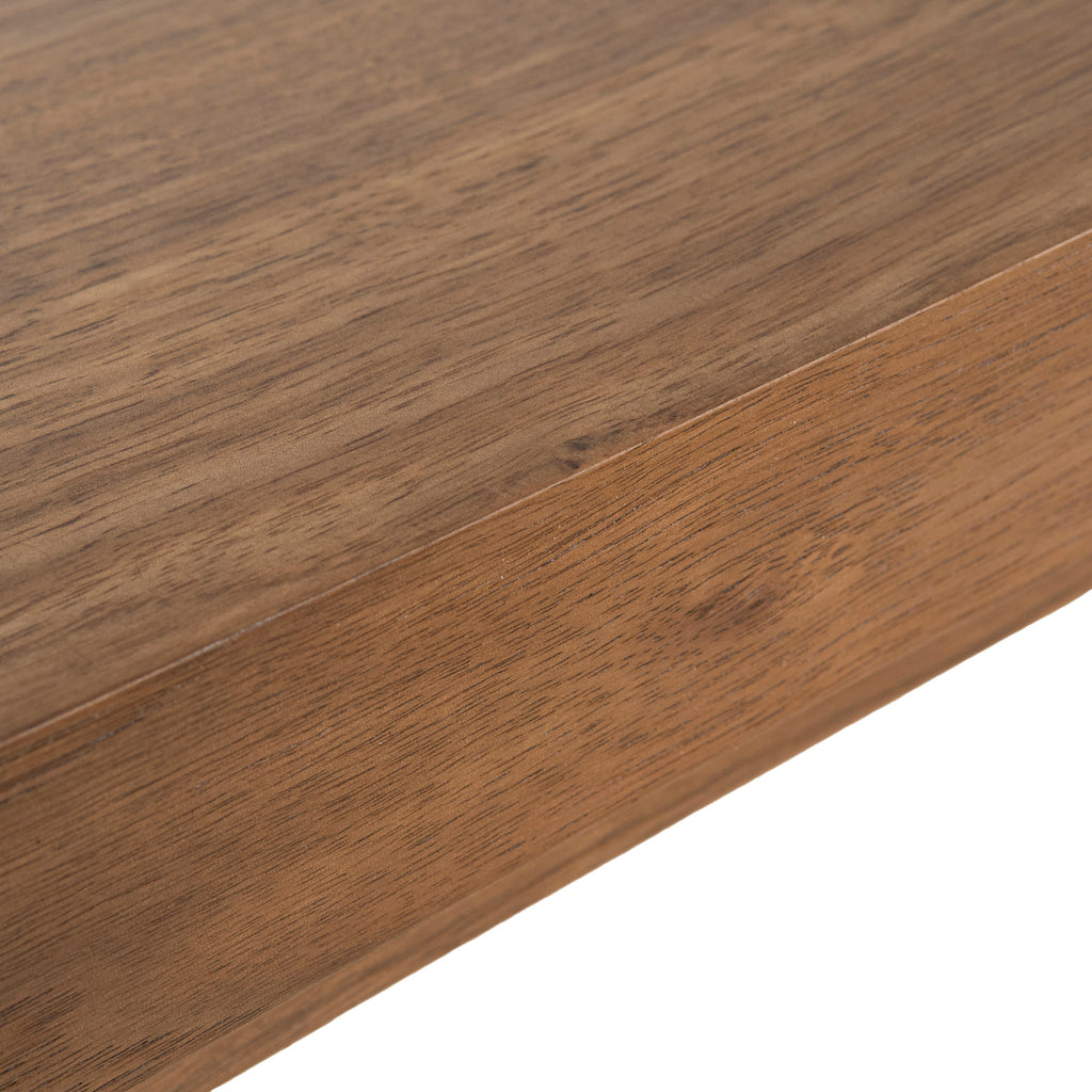 1.7m Ferrara Console Table - Light Walnut