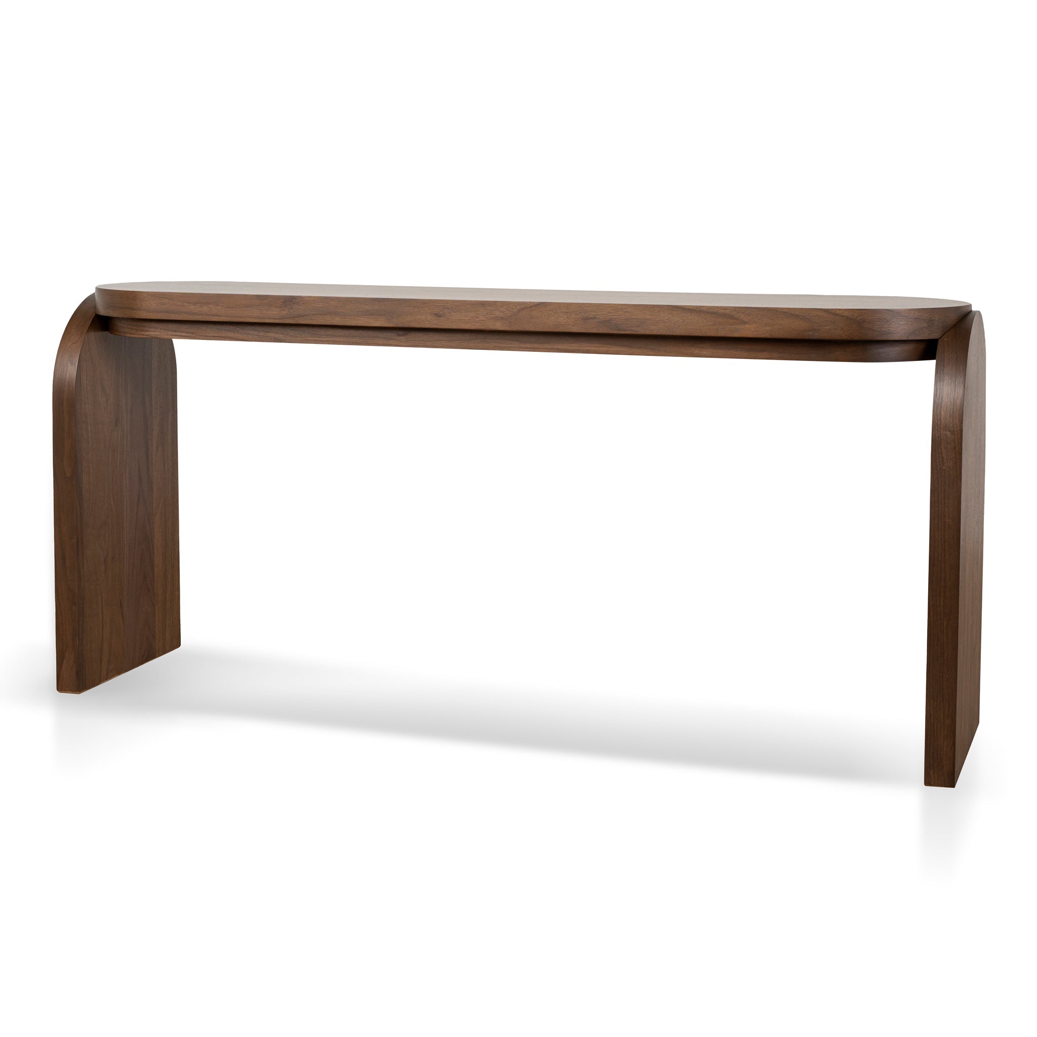 1.7m Ferrara Console Table - Light Walnut