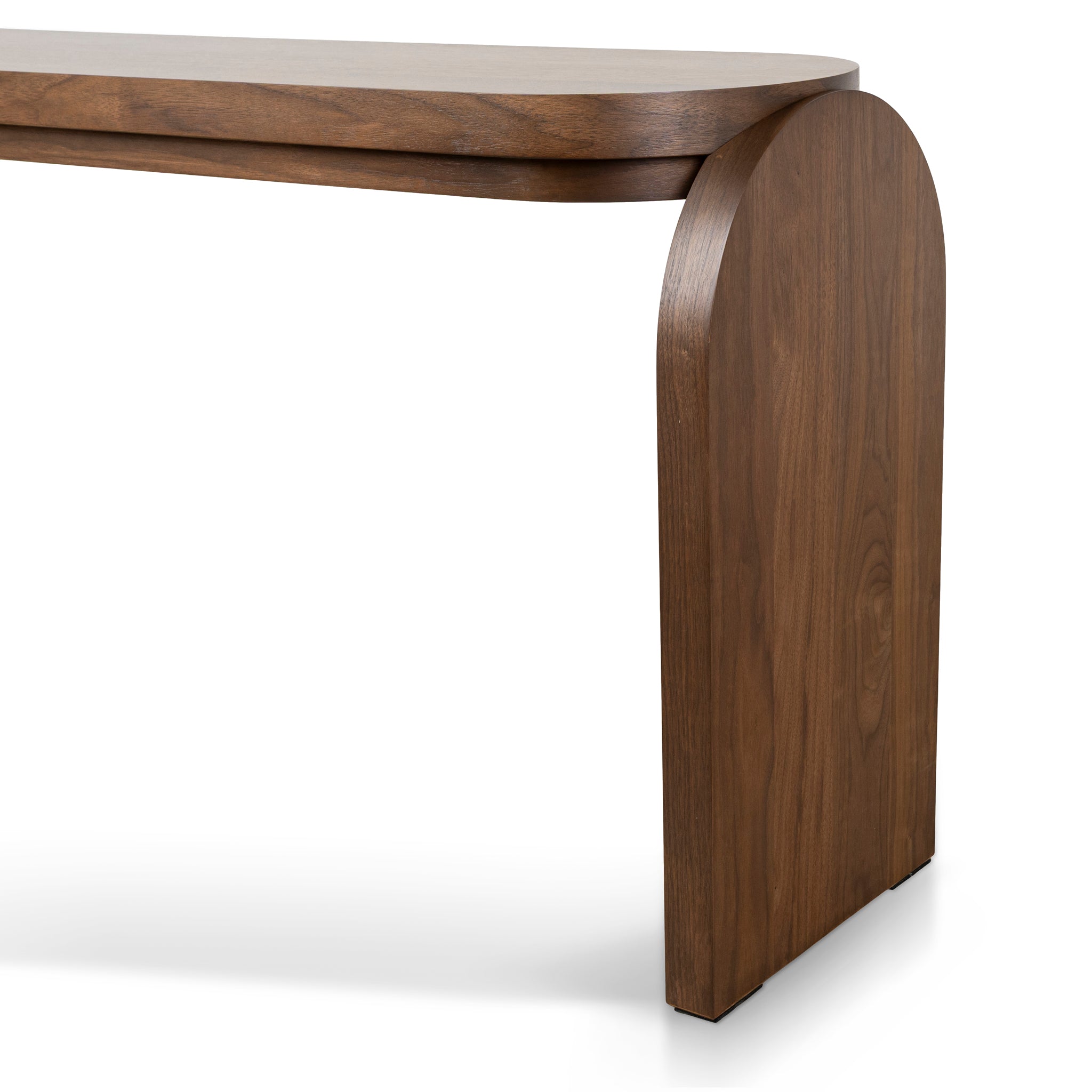 1.7m Ferrara Console Table - Light Walnut