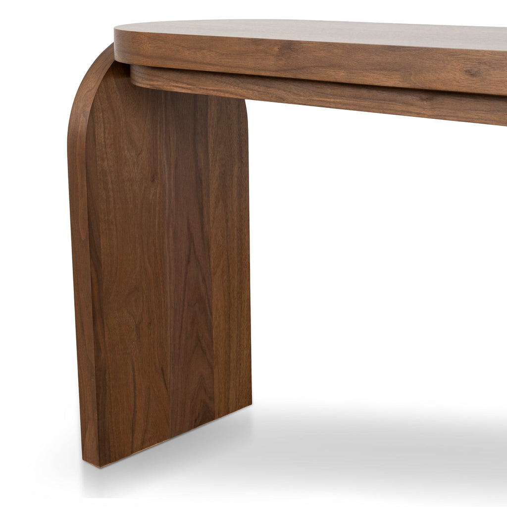 1.7m Ferrara Console Table - Light Walnut
