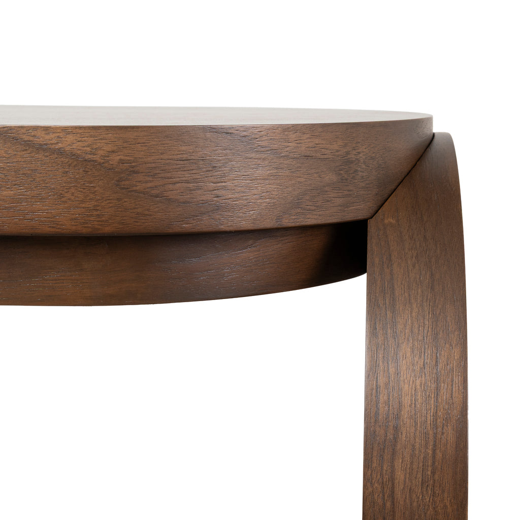 1.7m Ferrara Console Table - Light Walnut