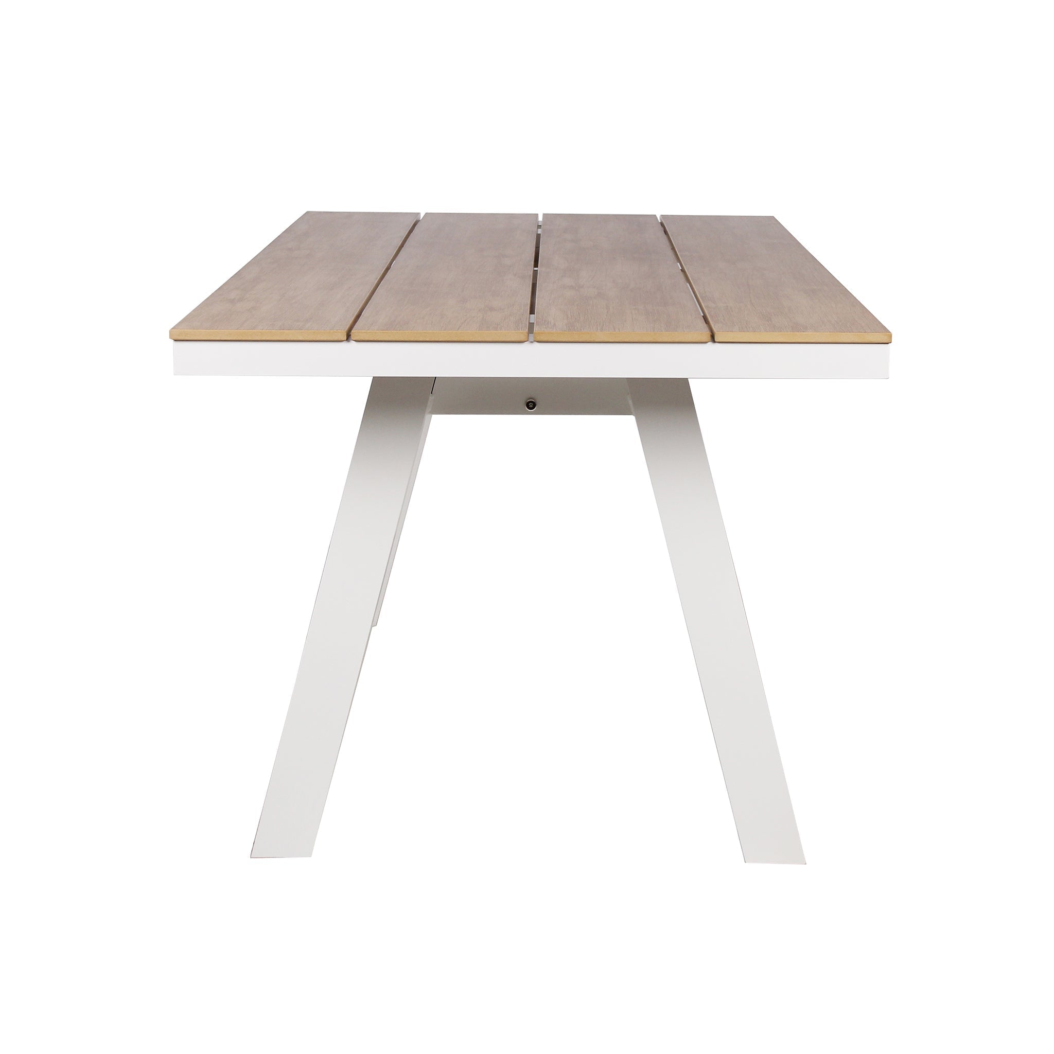 1.8m Sand White Outdoor Siena Dining Table - Natural