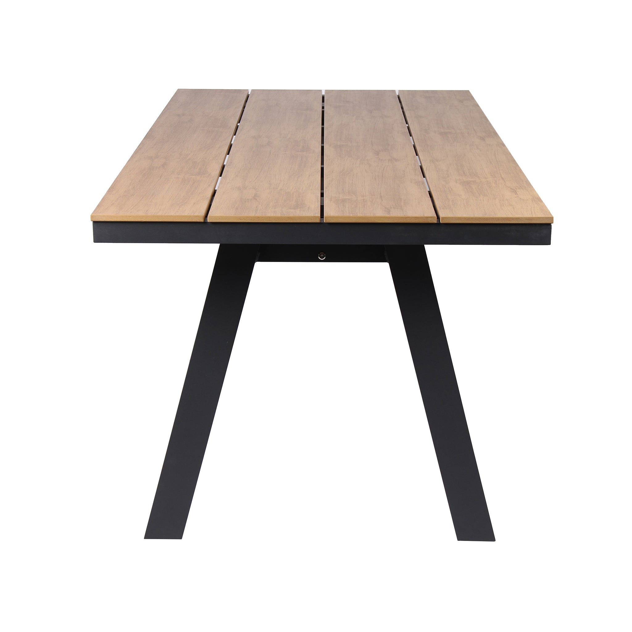 1.8m Charcoal Outdoor Siena Dining Table - Natural