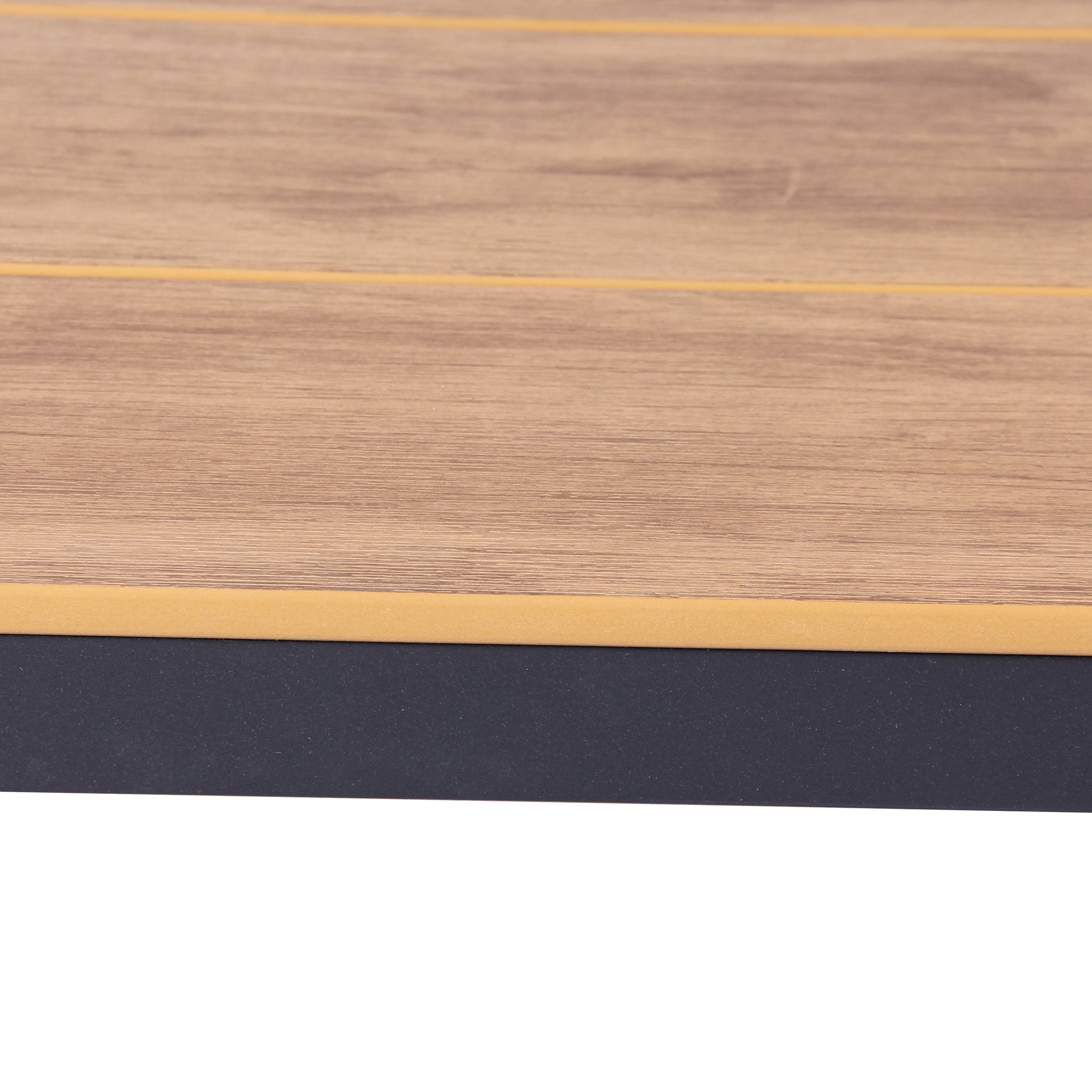 1.8m Charcoal Outdoor Siena Dining Table - Natural