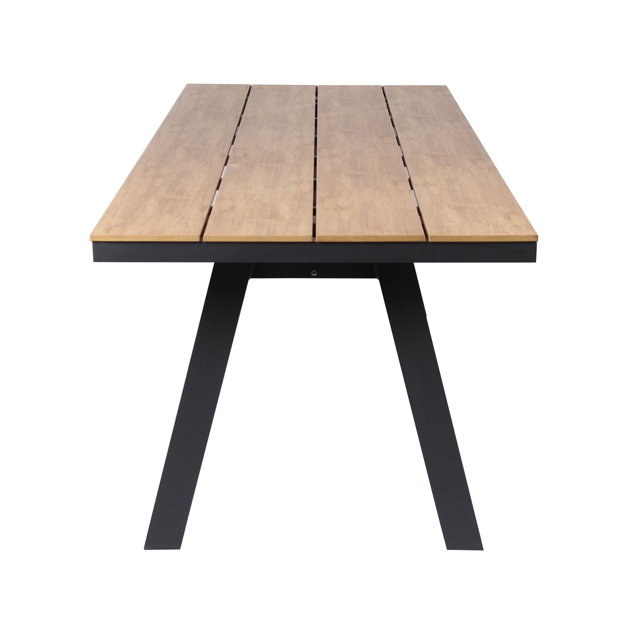 2.3m Charcoal Outdoor Siena Dining Table - Natural