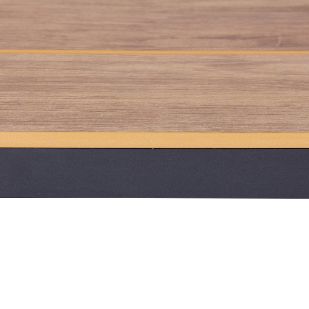 2.3m Charcoal Outdoor Siena Dining Table - Natural