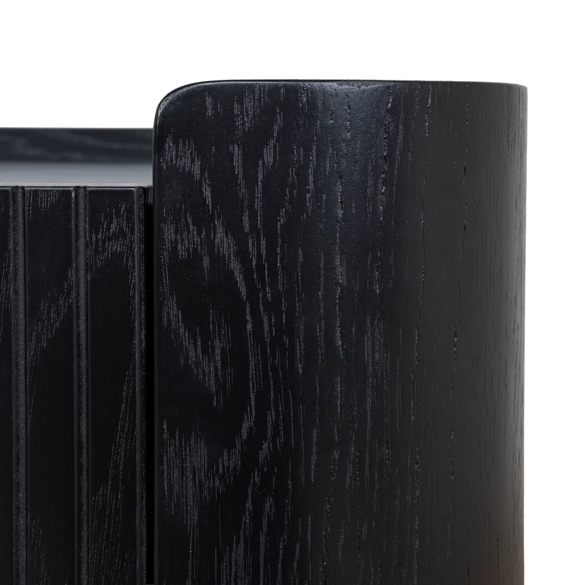 1.2m Chest of Drawers - Full Black