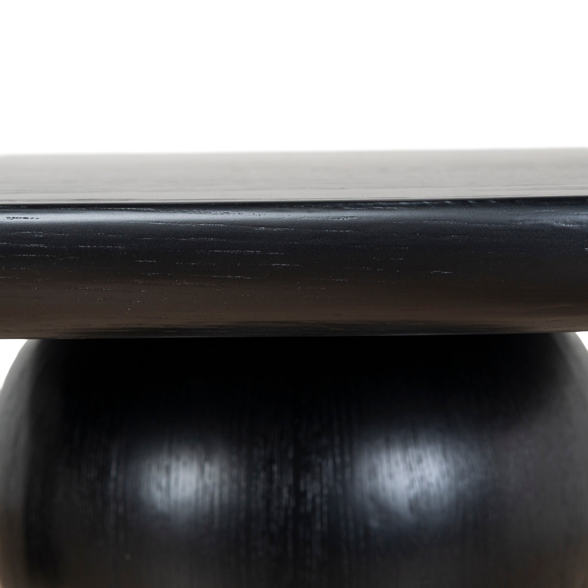 2.5m Siena Dining Table - Full Black