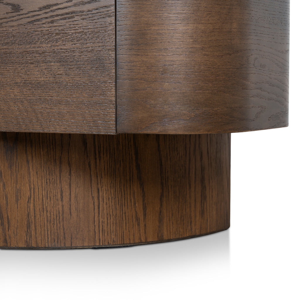 2.2m Modena Buffet Unit - Caramel Oak