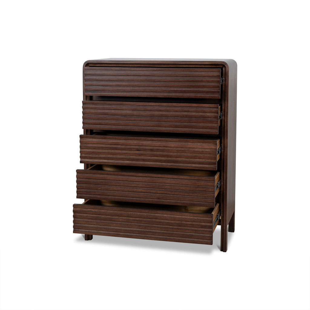 Tallboy Drawer Chest - Walnut