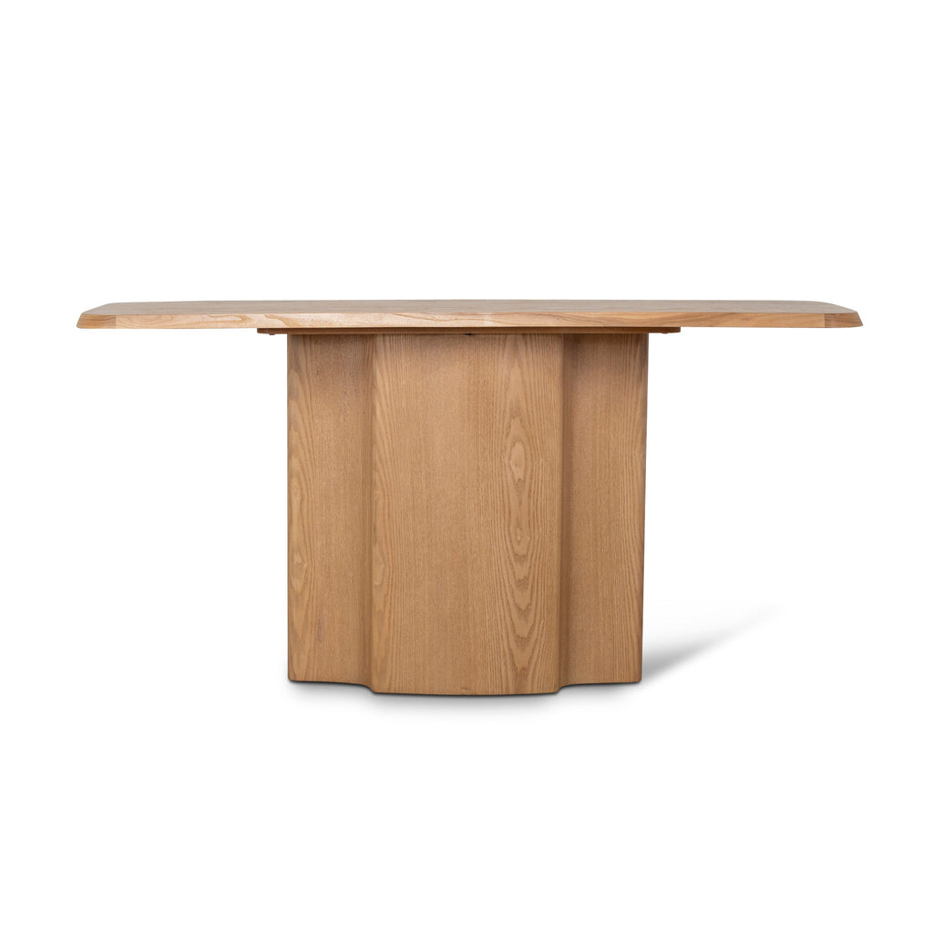 1.6m Ferrara Console Table - Natural