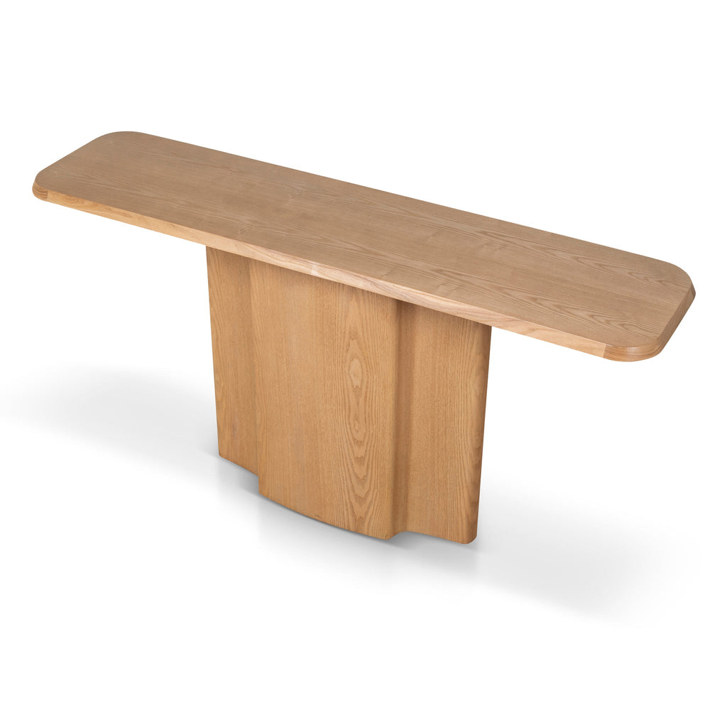 1.6m Ferrara Console Table - Natural