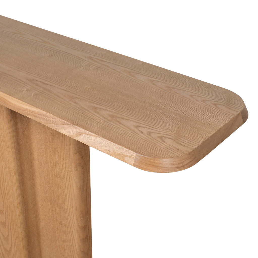 1.6m Ferrara Console Table - Natural