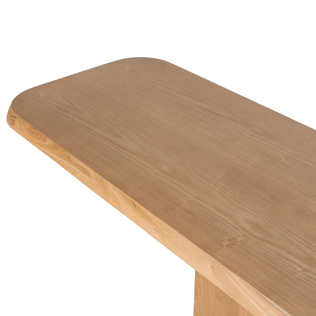 1.6m Ferrara Console Table - Natural