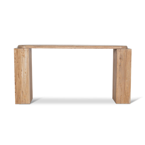 1.6m Ferrara Console Table - Natural