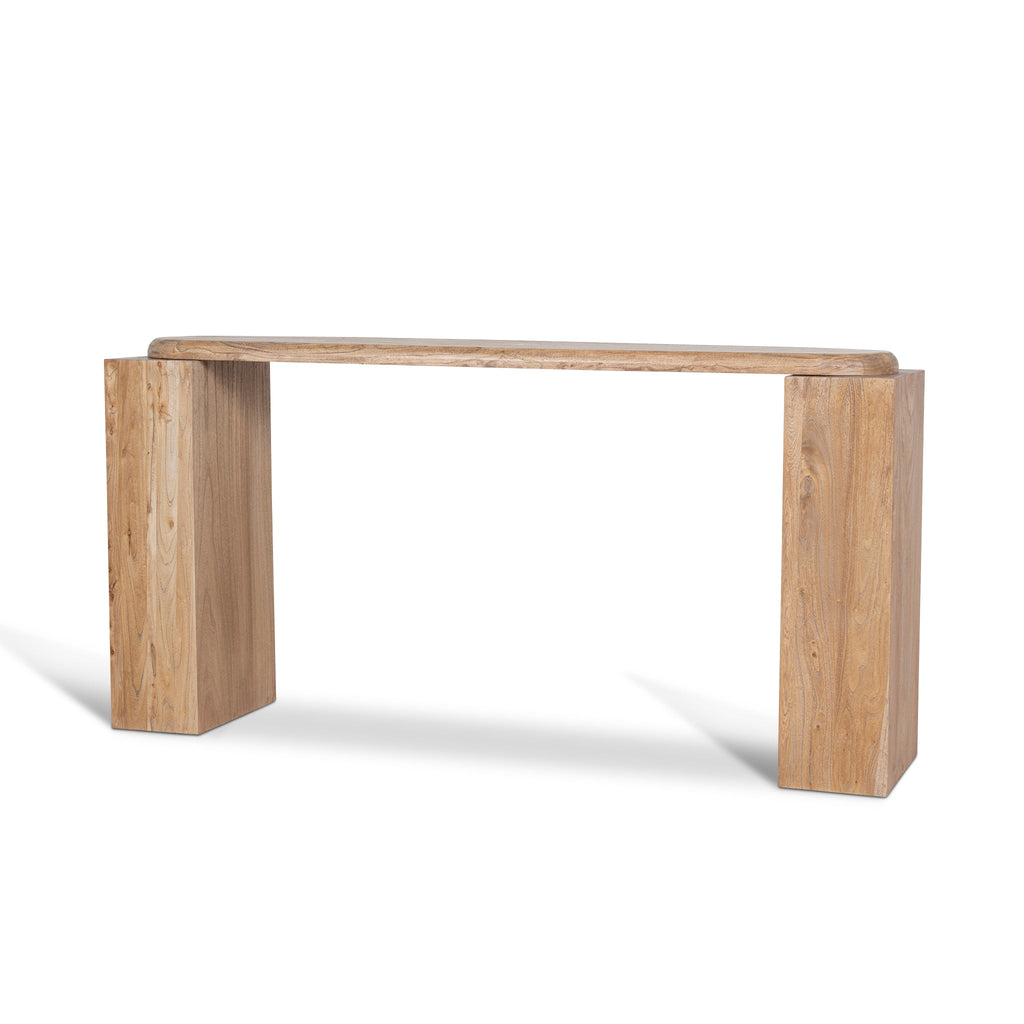 1.6m Ferrara Console Table - Natural