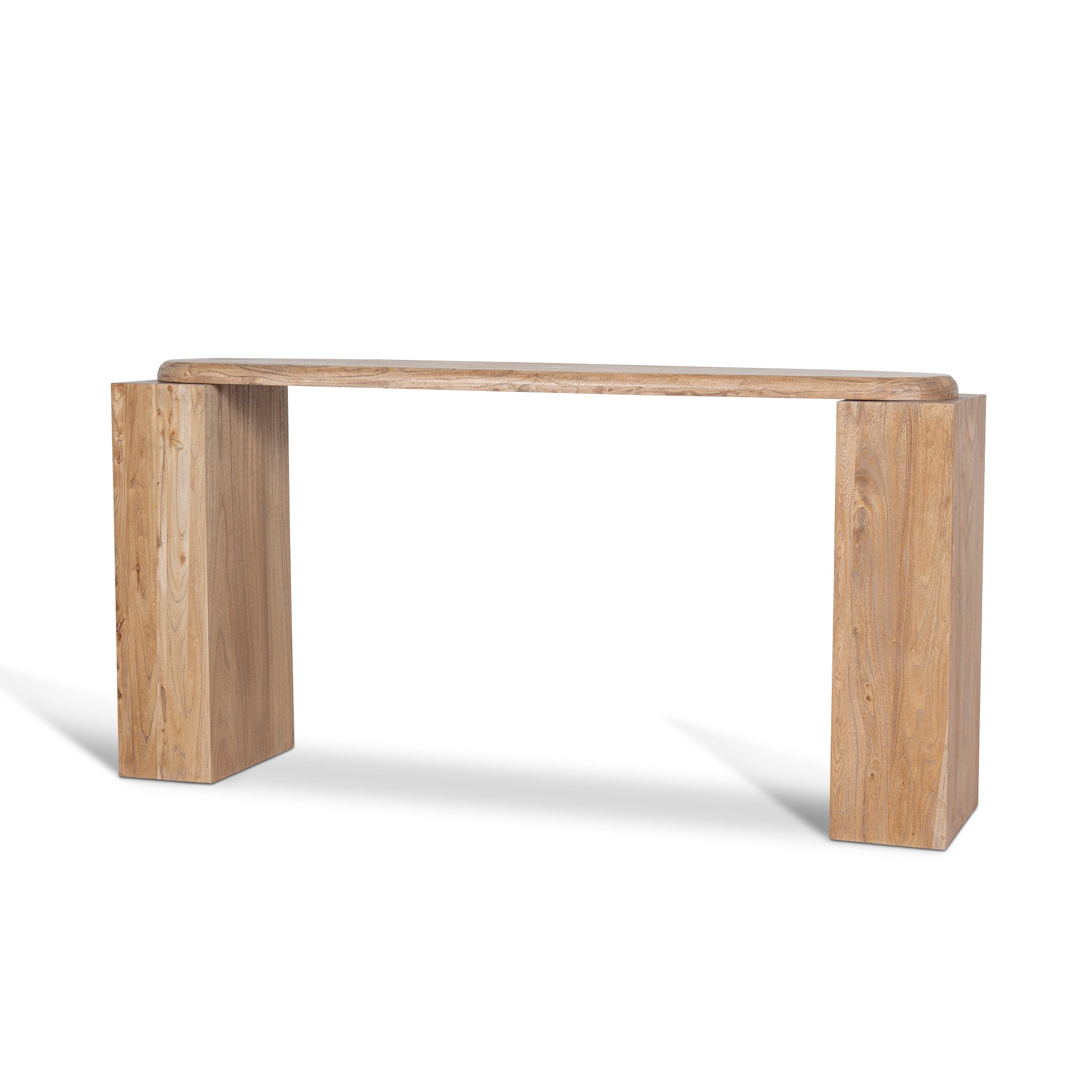1.6m Ferrara Console Table - Natural