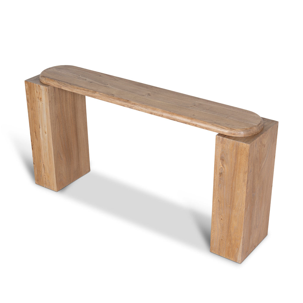 1.6m Ferrara Console Table - Natural