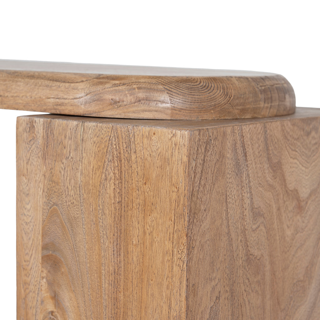 1.6m Ferrara Console Table - Natural