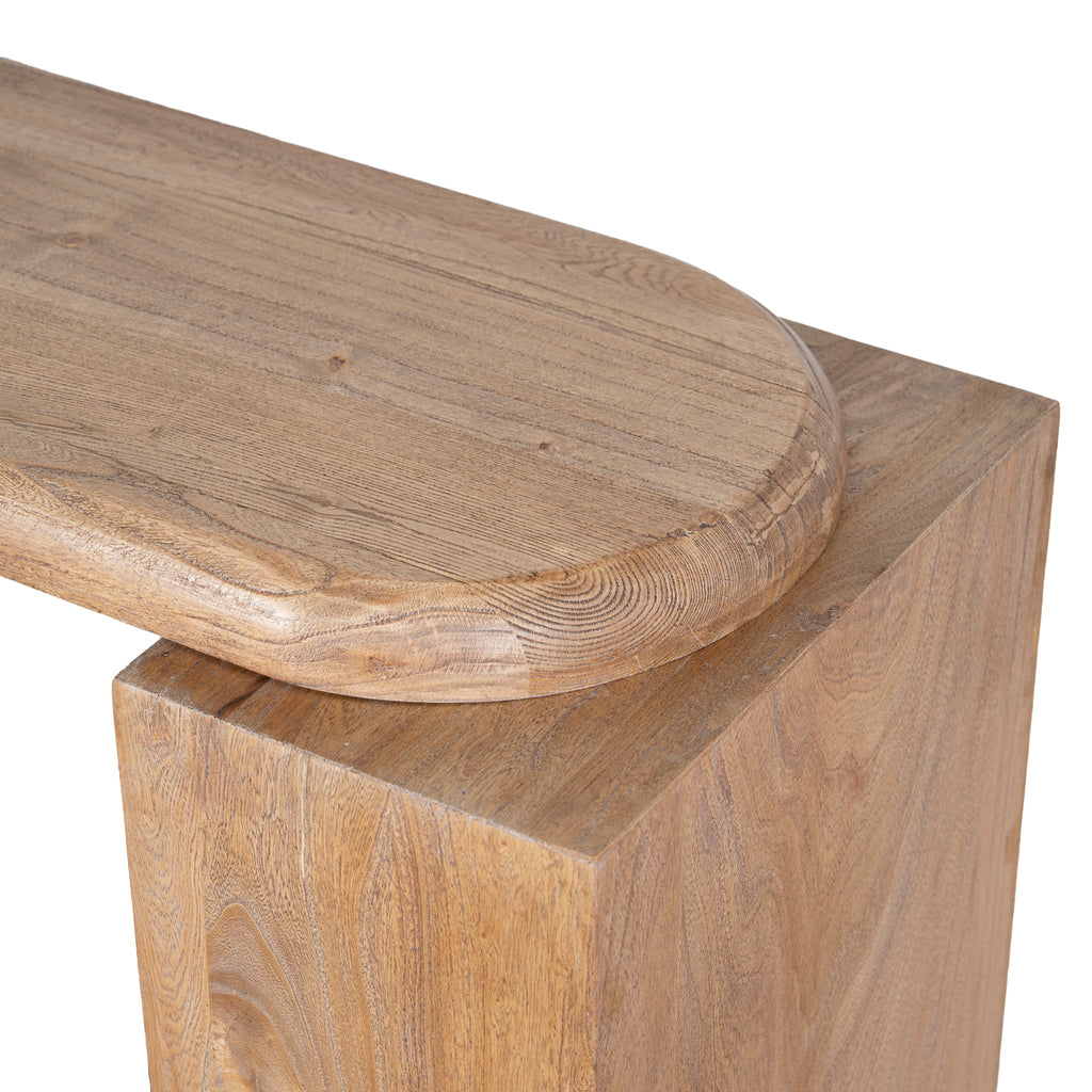 1.6m Ferrara Console Table - Natural