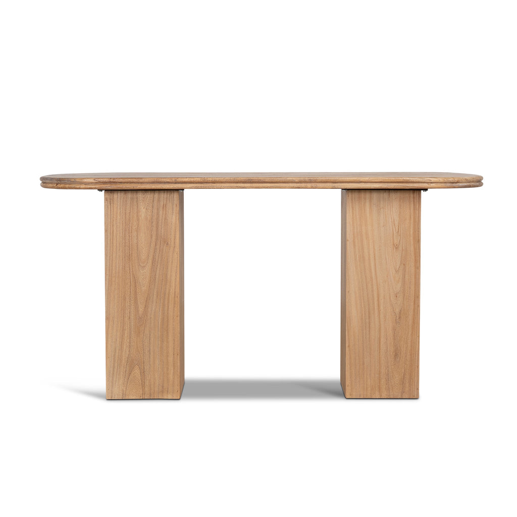 1.6m Ferrara Console Table - Natural