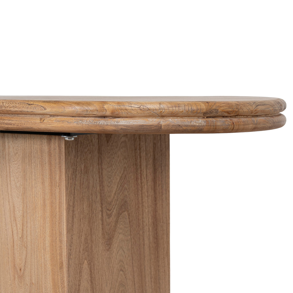 1.6m Ferrara Console Table - Natural