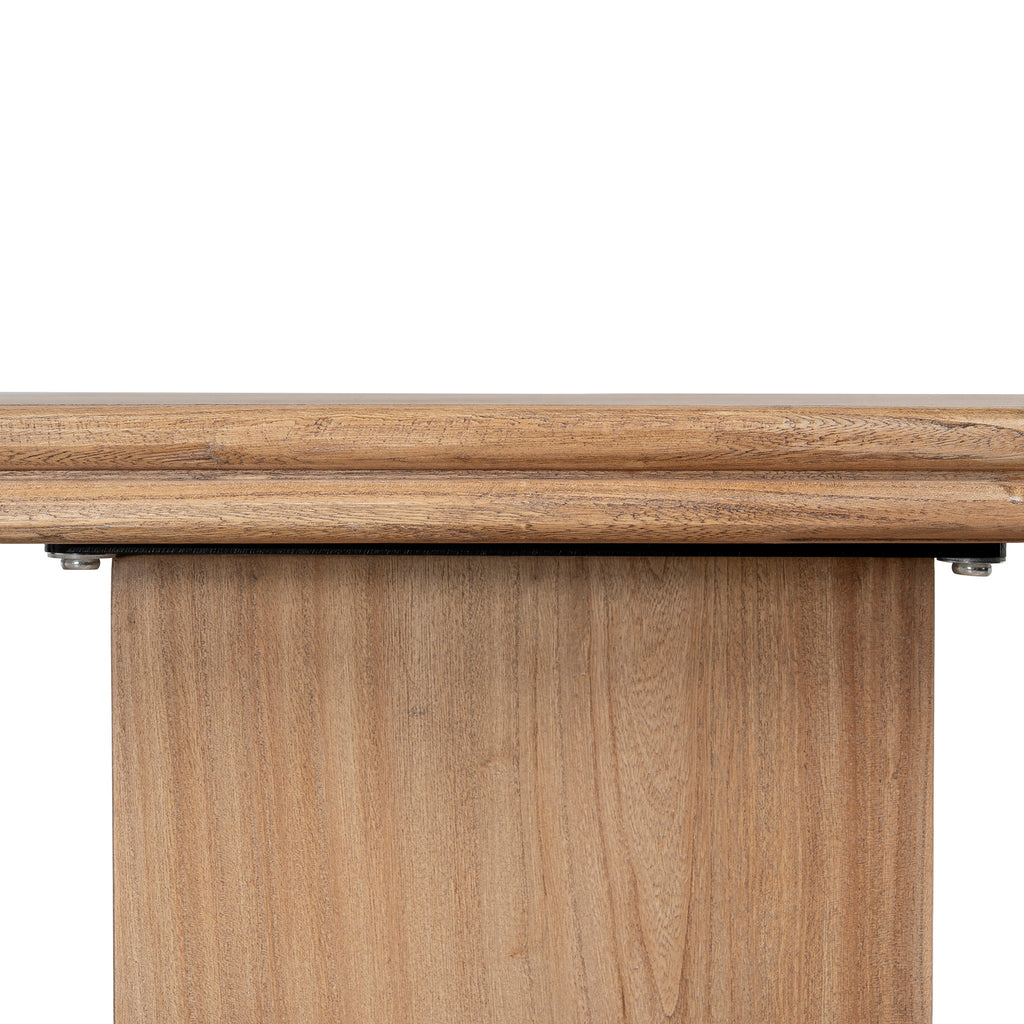 1.6m Ferrara Console Table - Natural