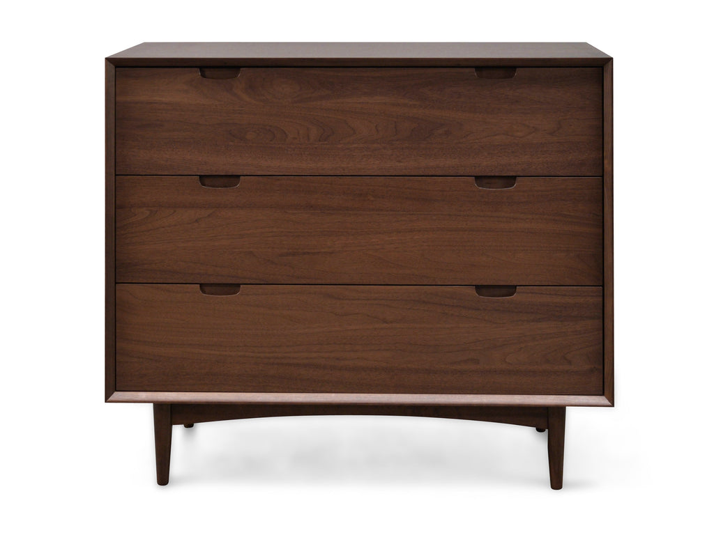 3 Drawer Chest - Walnut