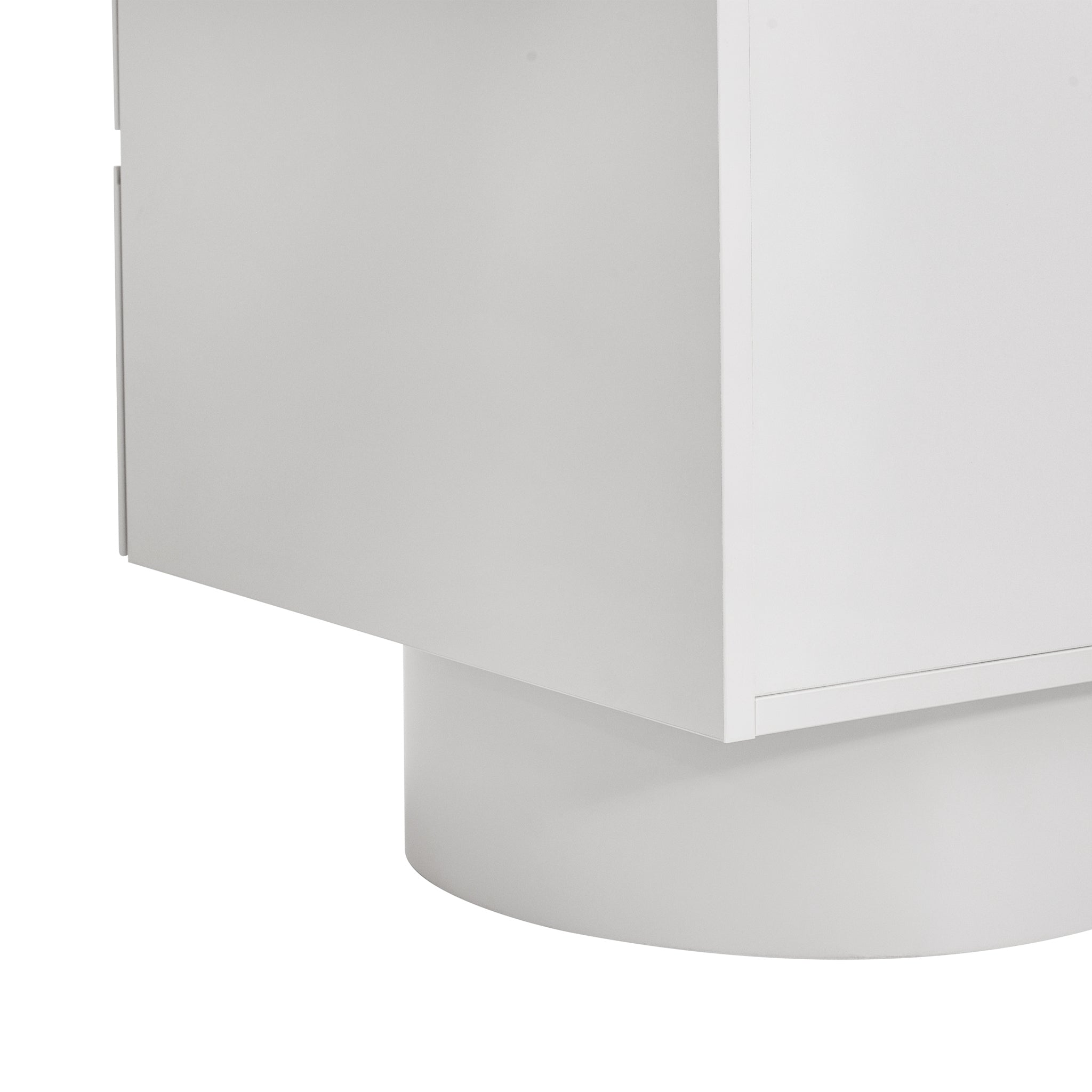Milano Home Office Desk - Warm Grey