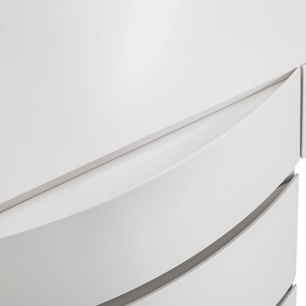 Milano Home Office Desk - Warm Grey