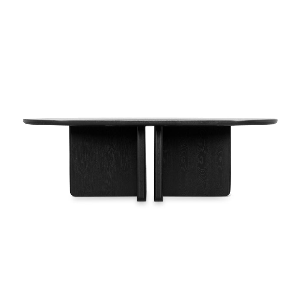 2.4m Siena Dining Table - Full Black