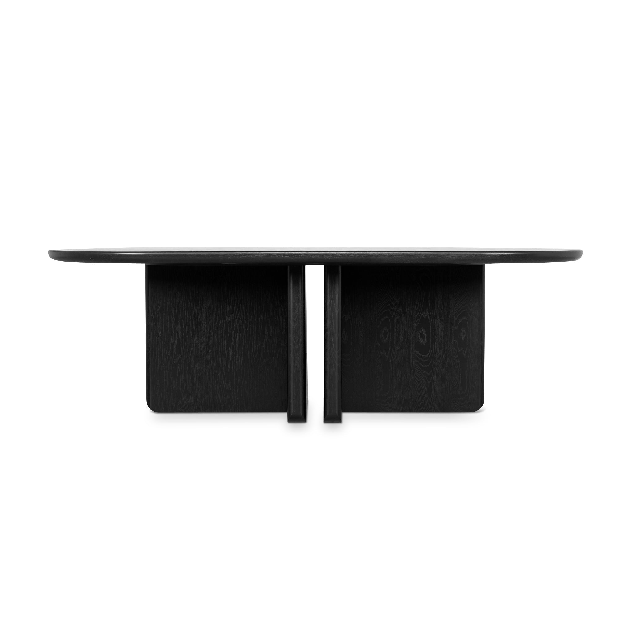 2.4m Siena Dining Table - Full Black