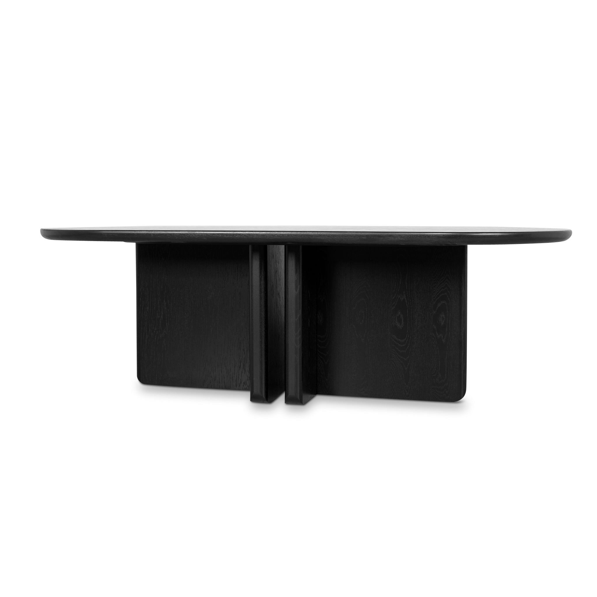 2.4m Siena Dining Table - Full Black