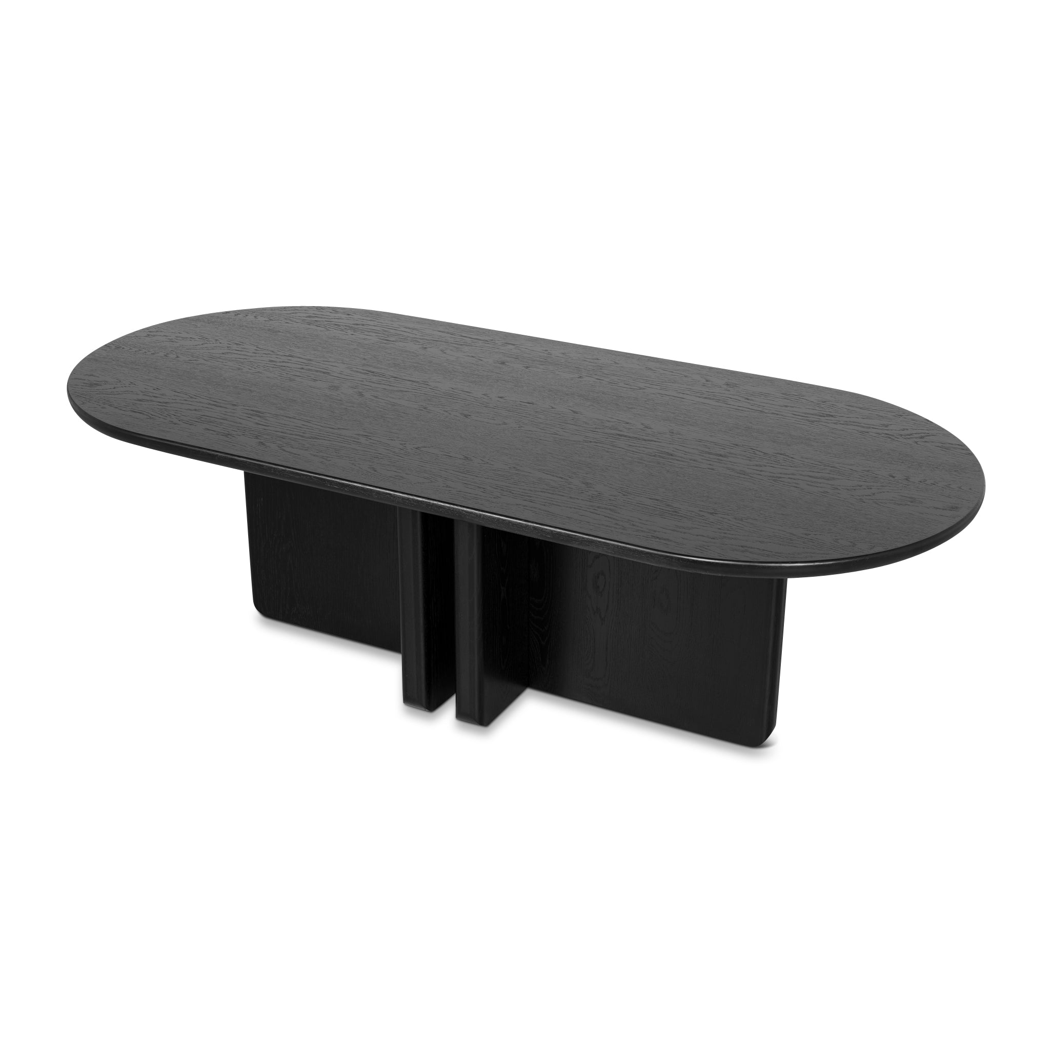 2.4m Siena Dining Table - Full Black