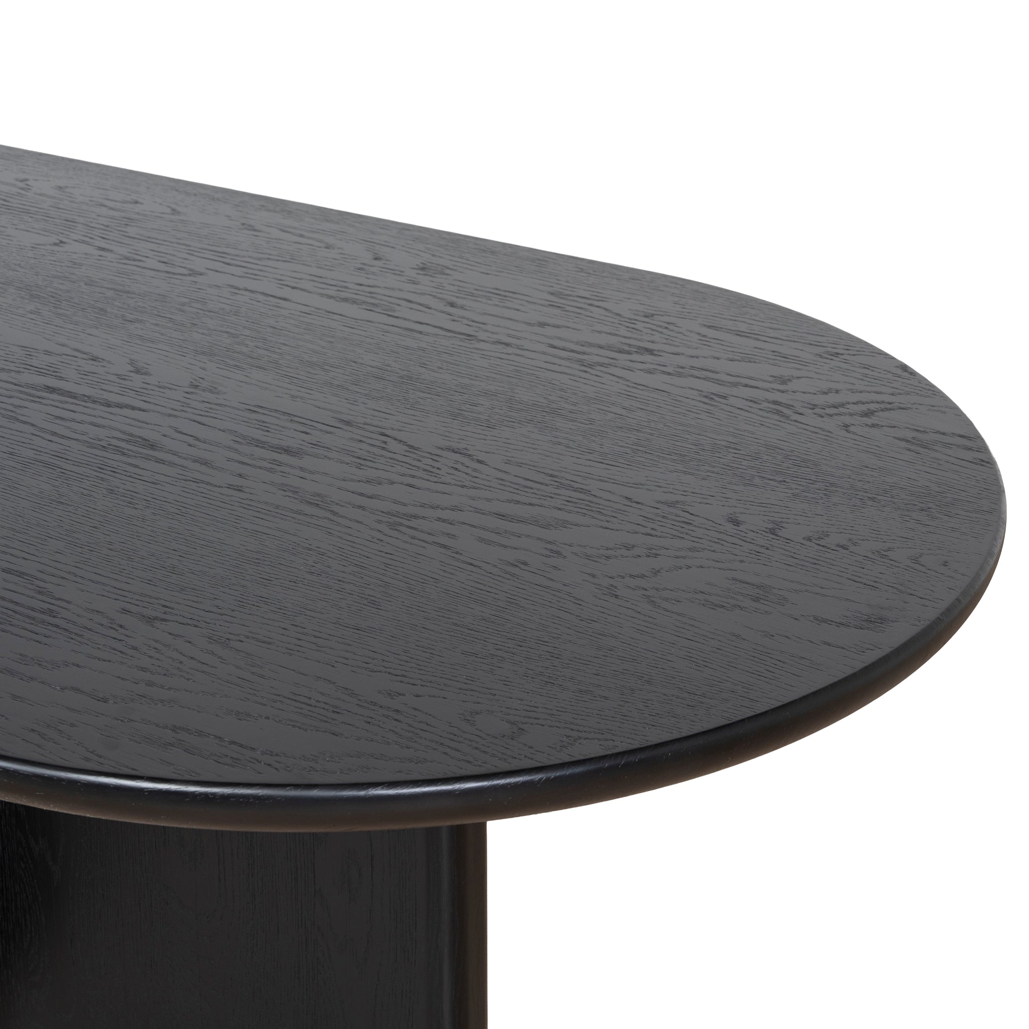 2.4m Siena Dining Table - Full Black