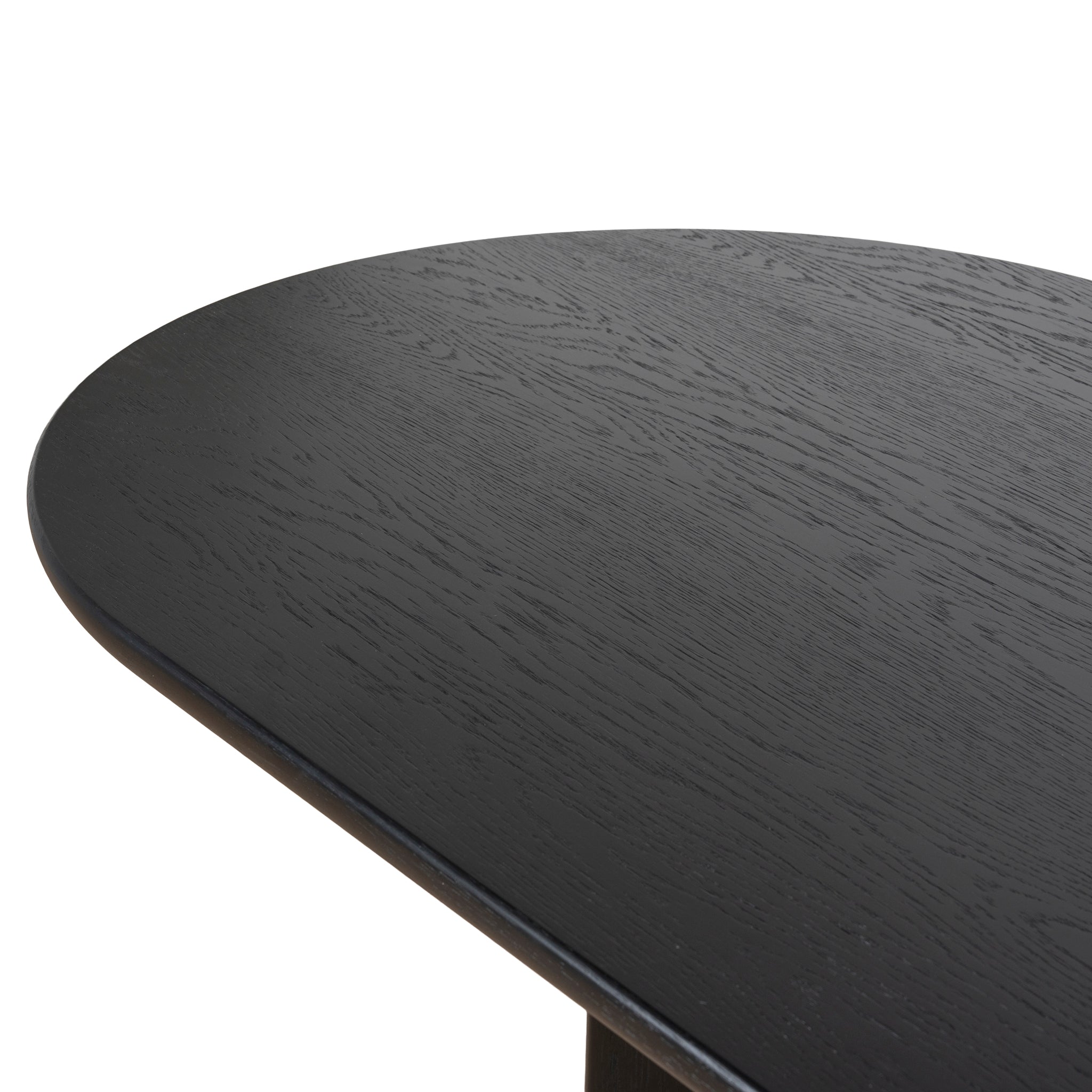 2.4m Siena Dining Table - Full Black