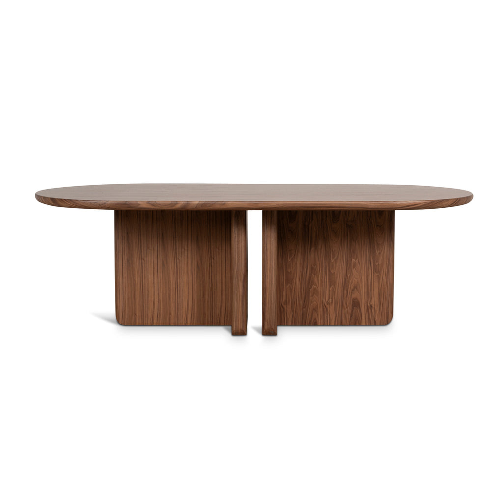 2.4m Siena Dining Table - Walnut