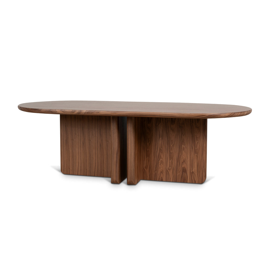 2.4m Siena Dining Table - Walnut