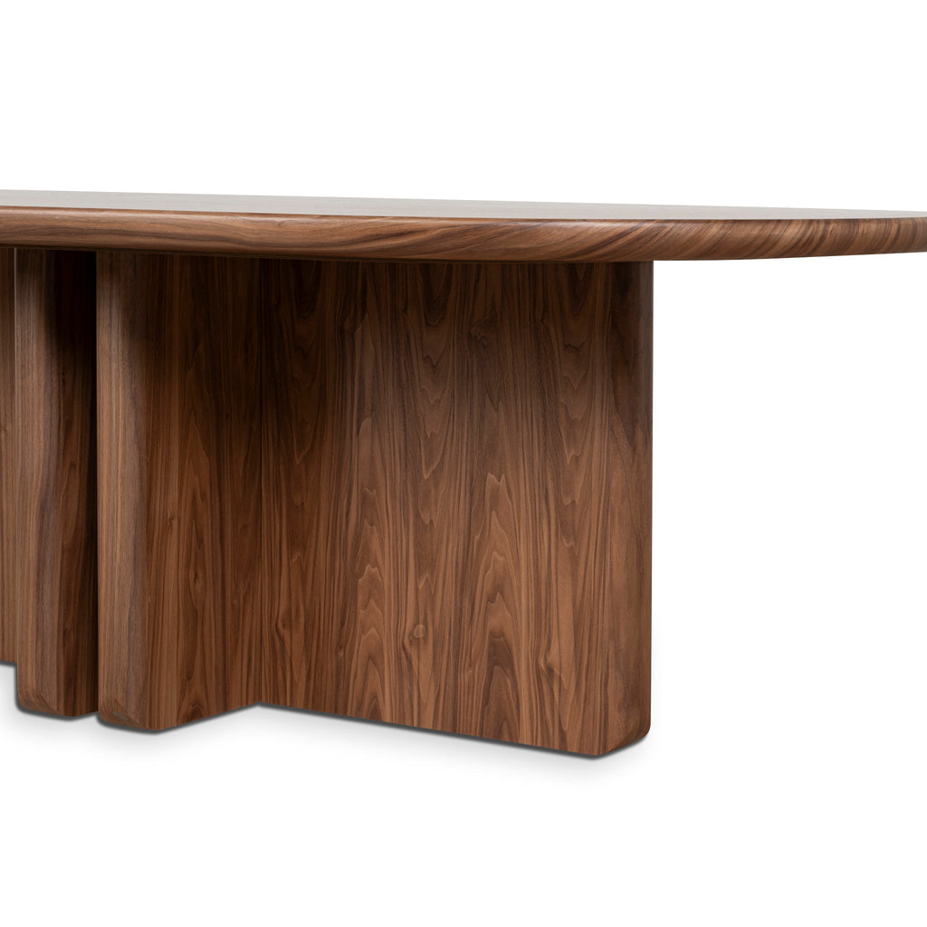 2.4m Siena Dining Table - Walnut