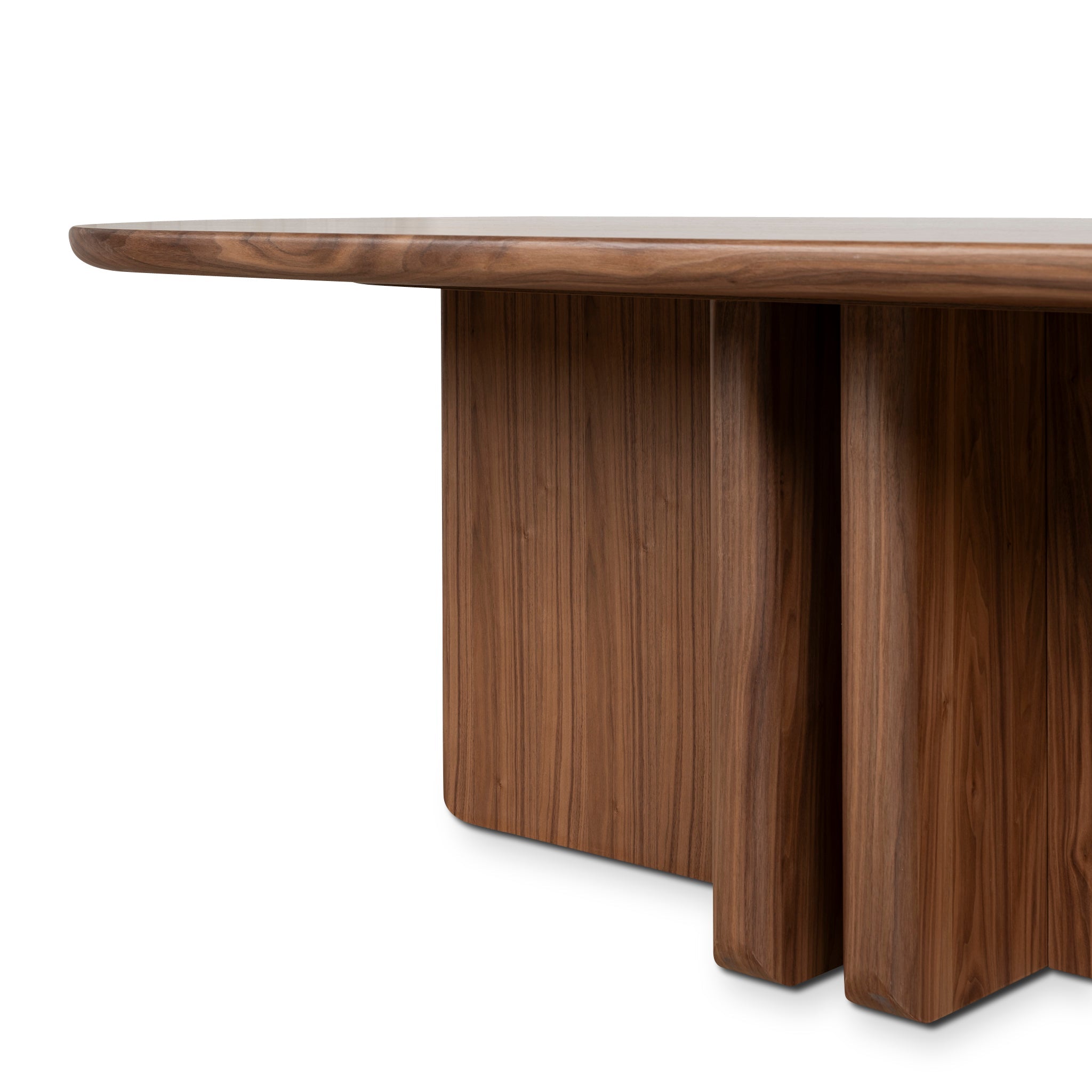 2.4m Siena Dining Table - Walnut